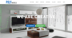 Desktop Screenshot of polymodels.com